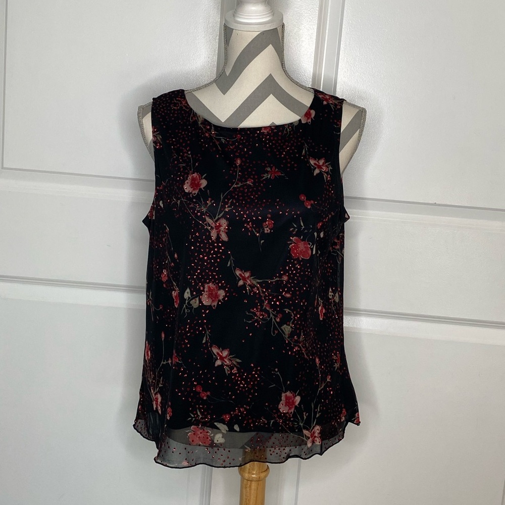 Only Nine Large Floral Blouse